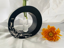 Load image into Gallery viewer, Round Black Vase