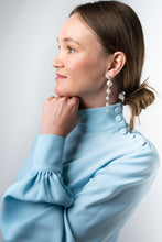Load image into Gallery viewer, Eliana Pearl Earrings
